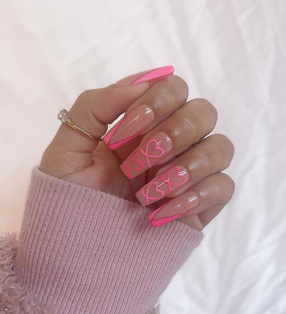 Pink Hearts