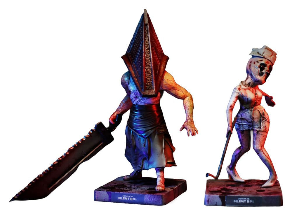 Return to Silent Hill (2026) DefoStyle Figures 2-Pack Pyramid Head 20 cm & Bu...