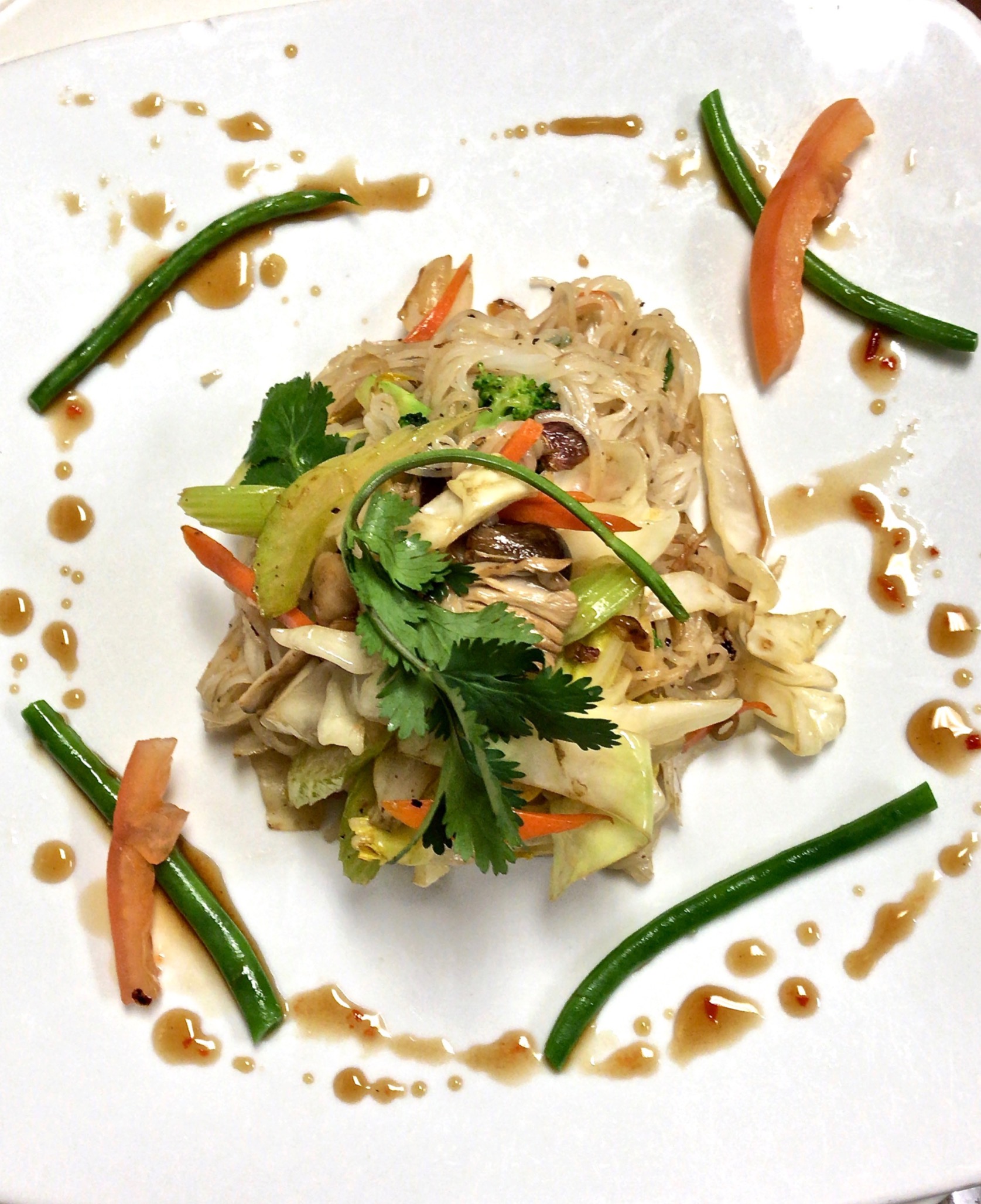 Arranged Food and Objects