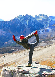 Mountain yoga pose