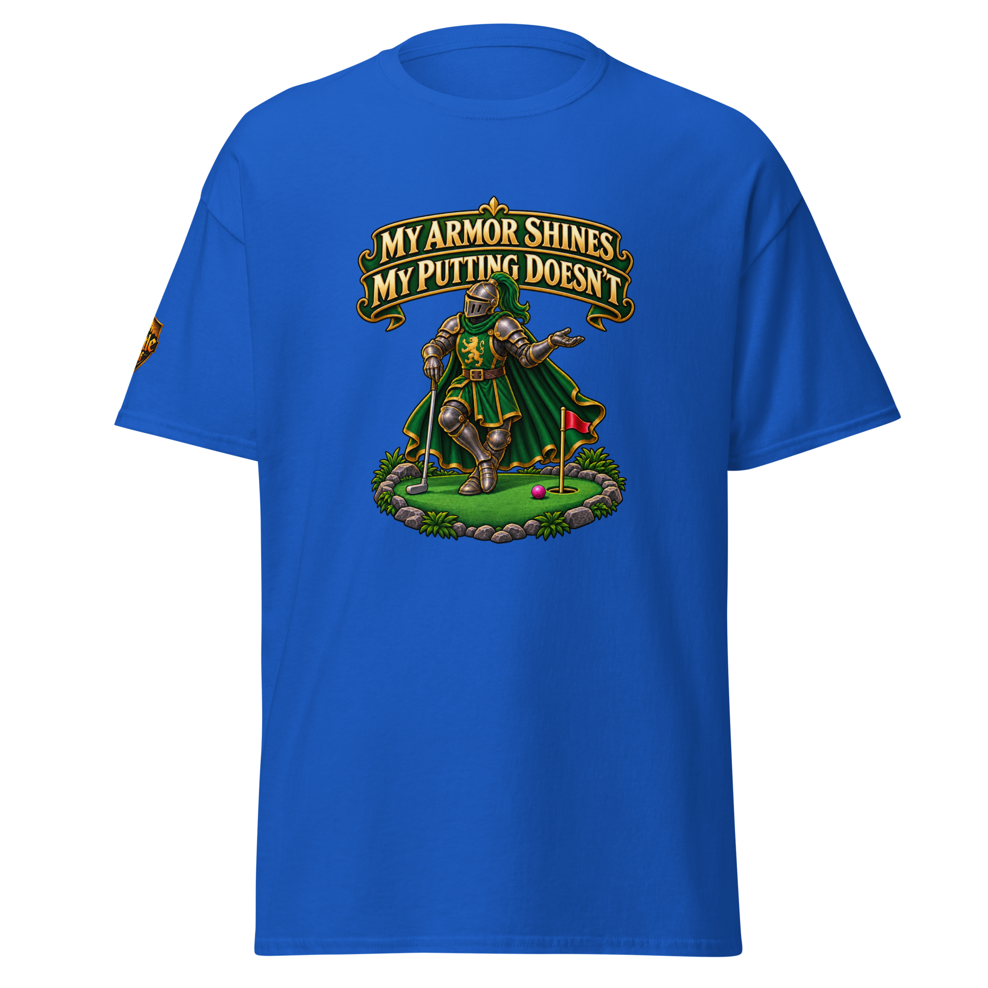 My Armor Shines My Putting Doesn't — Unisex Classic Tee