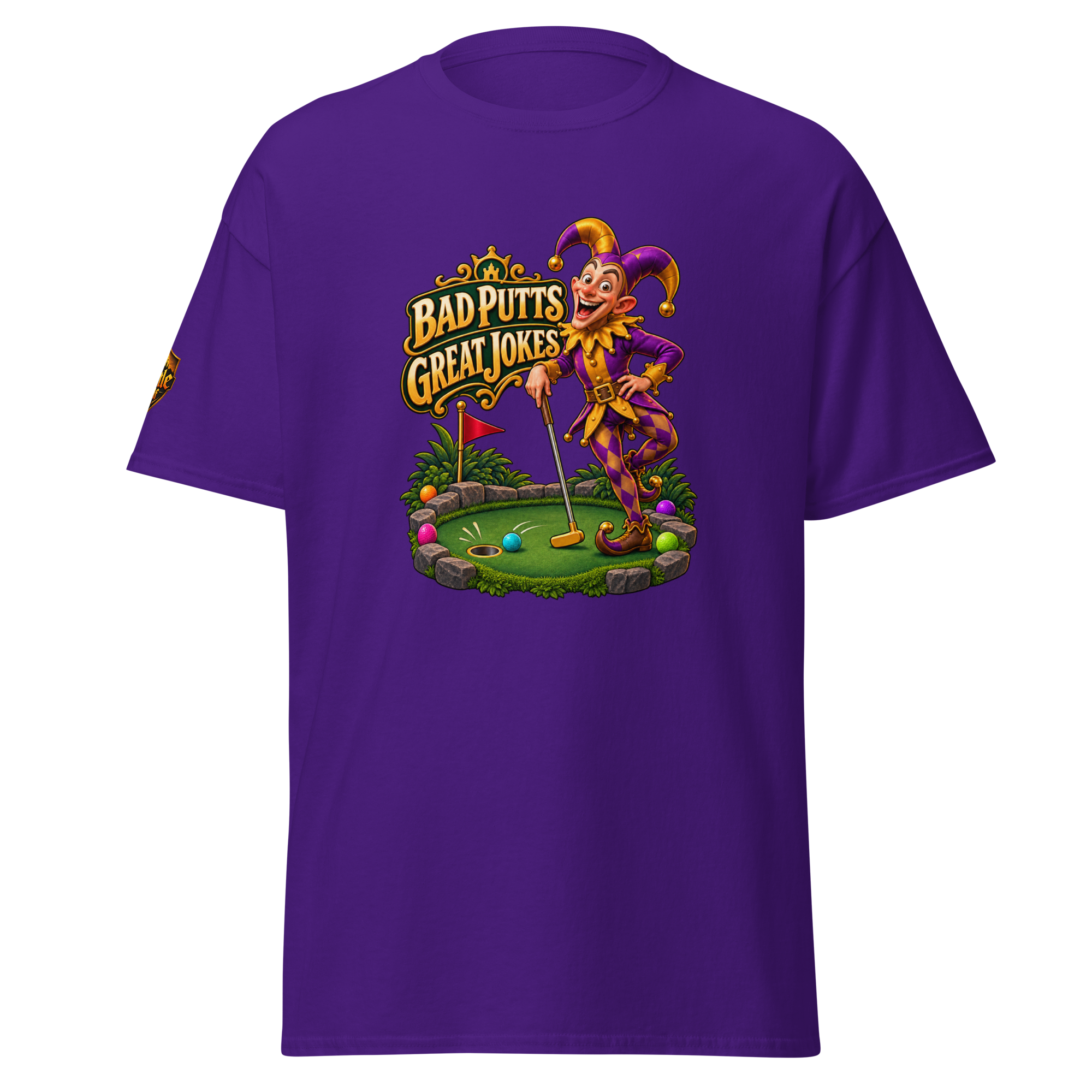 Bad Putts Great Jokes — Unisex Classic Tee