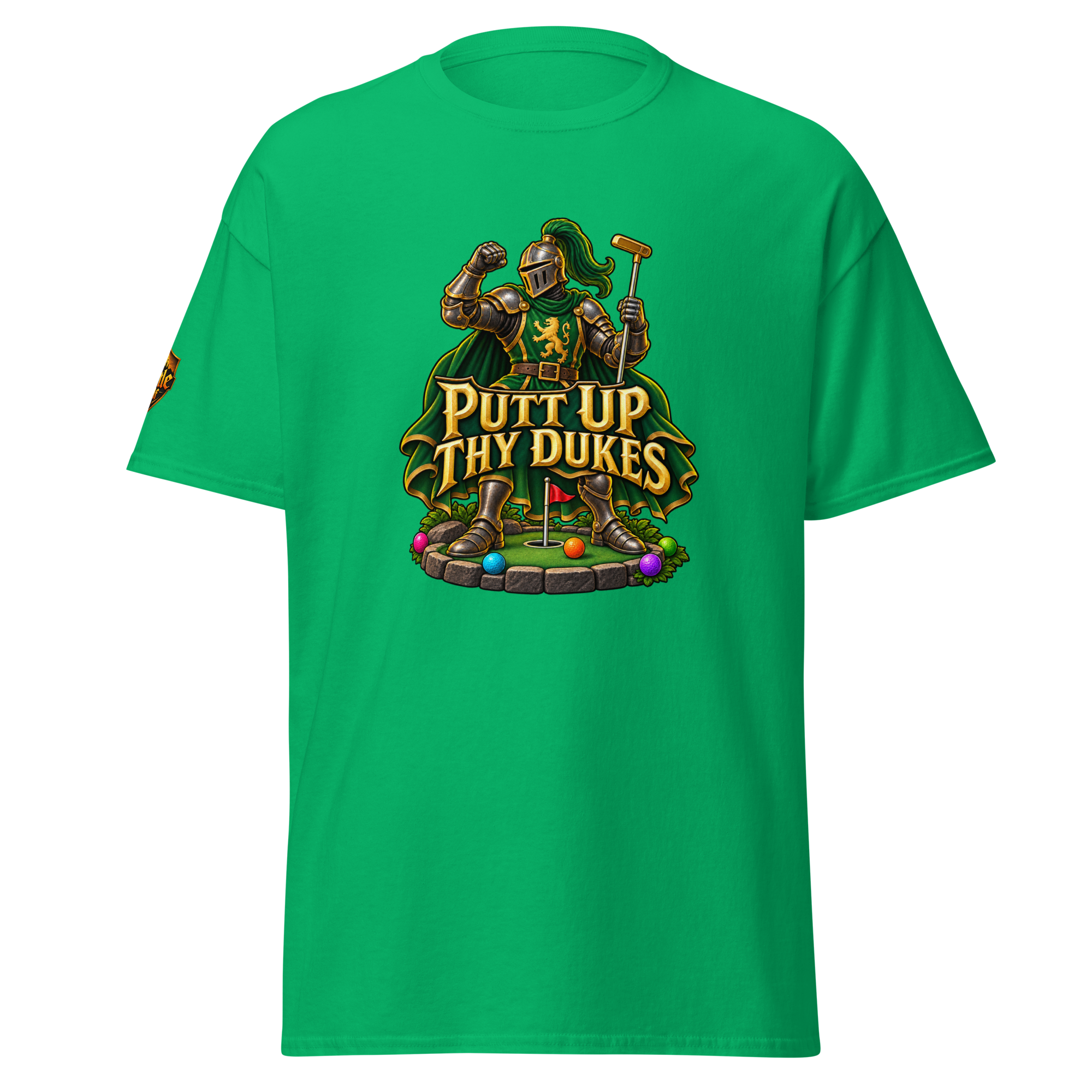 Putt Up Thy Dukes — Unisex Classic Tee