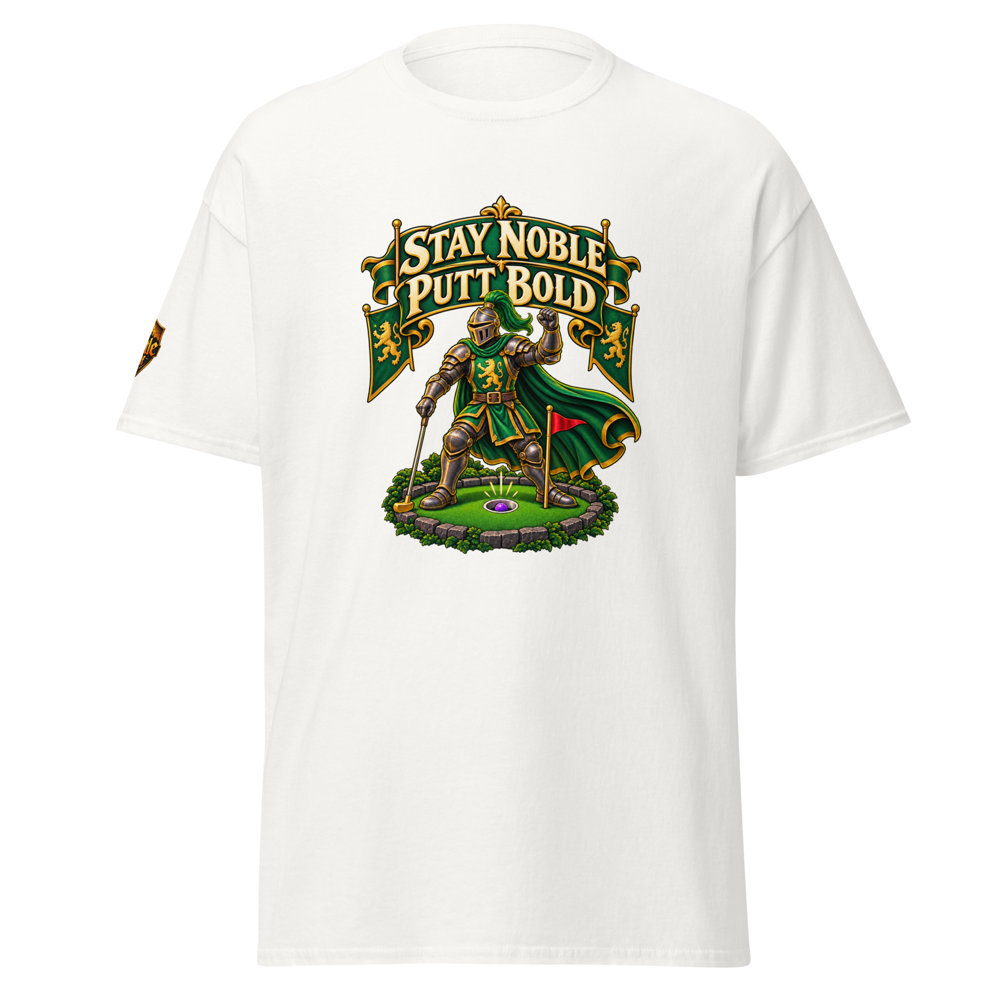 Stay Noble Putt Bold — Unisex Classic Tee