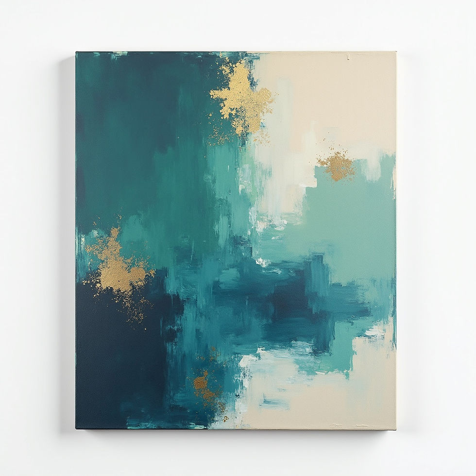 Abstract Expressionism Canvas