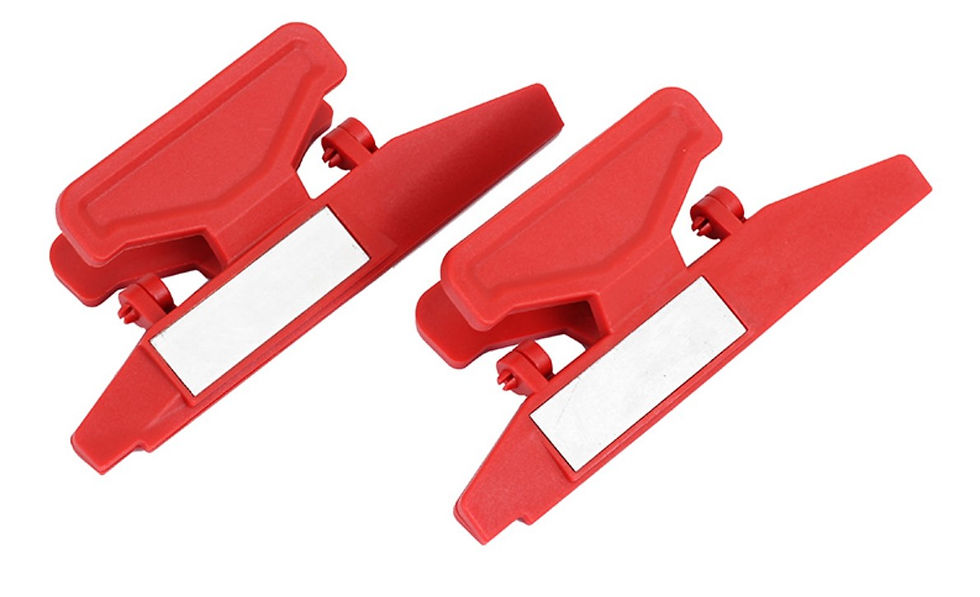 Thumbnail: Pro Archery Fletching Jig 2 Clamp Straight Helical Feather Vanes Tool