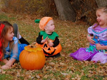 Two Mermaids and A Pumpkin