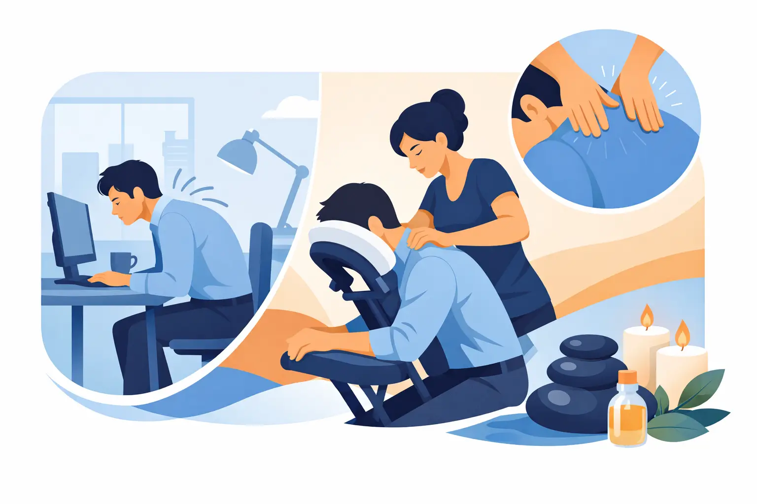 Massage for Desk Job Posture That Helps