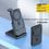 Thumbnail: Magnetic Bracket Three In One Wireless Charger