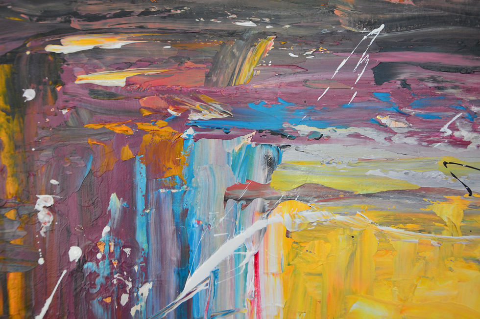 Thumbnail: Abstraction in warm colours 2
