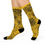Thumbnail: Crew Socks - Yellow Sunflowers Design, 'Realization' Flower Coloring Book