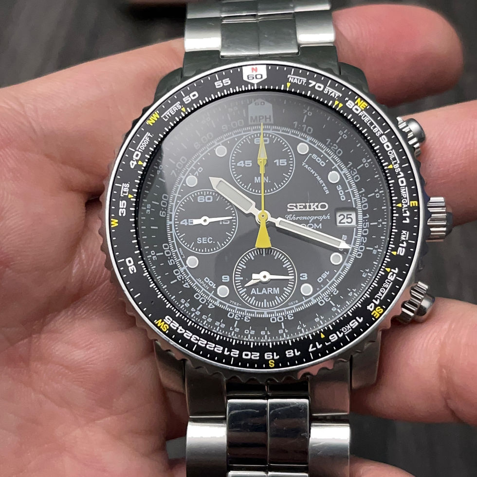 SEIKO パイロットクロノグラフ SNA411P1/7T62-0EB0 腕時計(アナログ)