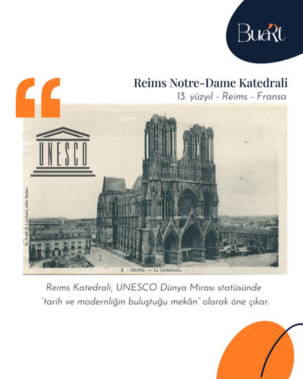 Reims Notr-Dame Katedrali
