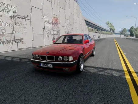 BMW 750i E32 1987 