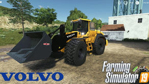 FS19 Volvo L220H with bucket v 1.0