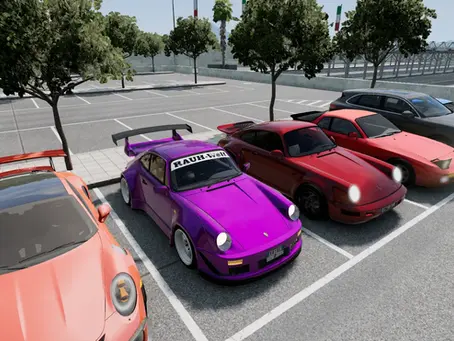 German Porsche 9xx Pack Revamp 911 - 944 BeamNG