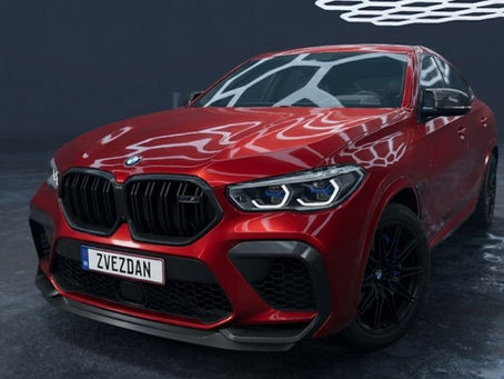 BMW X6M Competition 2021-2023 - BeamNG MOD