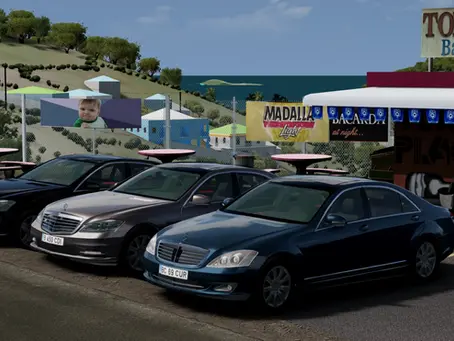 Mercedes-Benz S-Klasse W221 [Beam.NG FREE Mods]