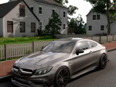 Mercedes-Benz C-Class Coupe [Beam.NG FREE Mods]