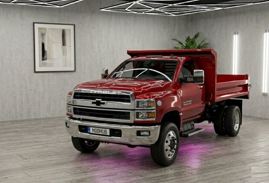 Chevrolet Silverado  4500 Truck - BeamNG MOD