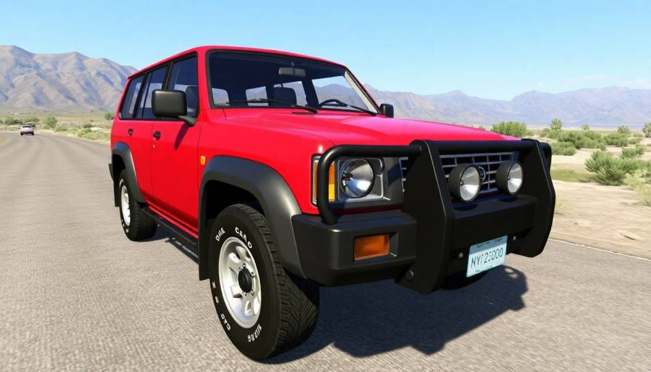 NISSAN PATROL (Y60) 1997 [Beam.NG FREE Mods]