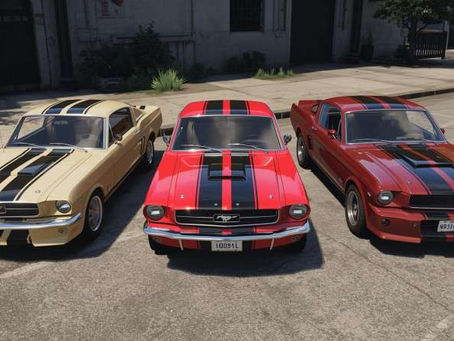 US Ford Mustang Pack (20+ Cars) BeamNG