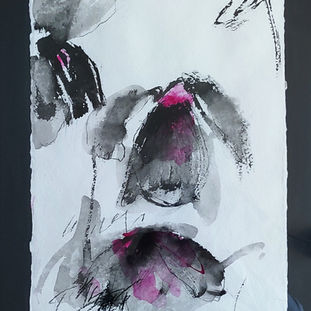 Roger Cosme-Estève
Encre sur papier encadré
Format A3