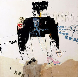 KRM Chérif & Geza Zerdoumi
Techn. mixte sur bois
125 x 122 cm