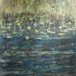 Habib Hasnaoui
Acrylique, micro billes de verres et oil stick
160 x 114 cm