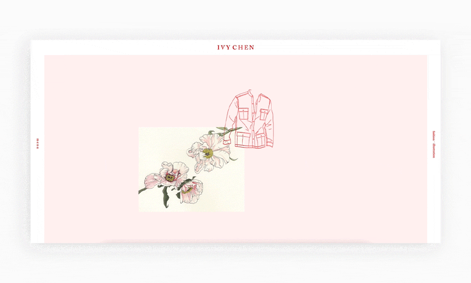 scrolling as a modern websites design - seen by Ivy Chen