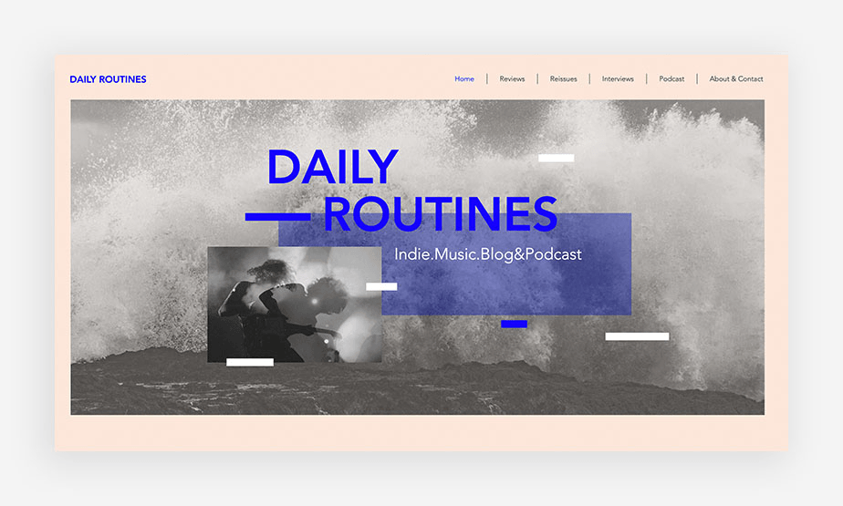 choose your blog template