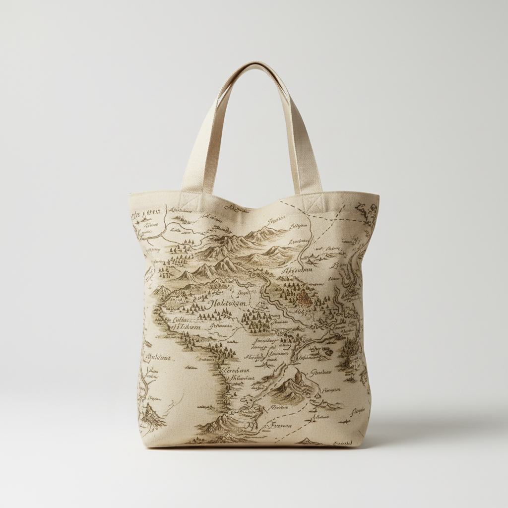 Adventure Map Tote