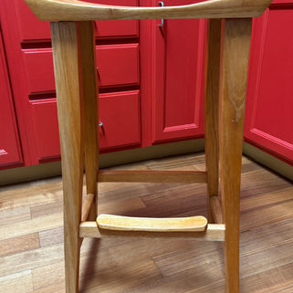 Stool with scooped seat-2