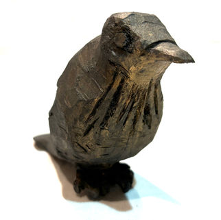 CARVED BIRD (Clark's Nutcracker)