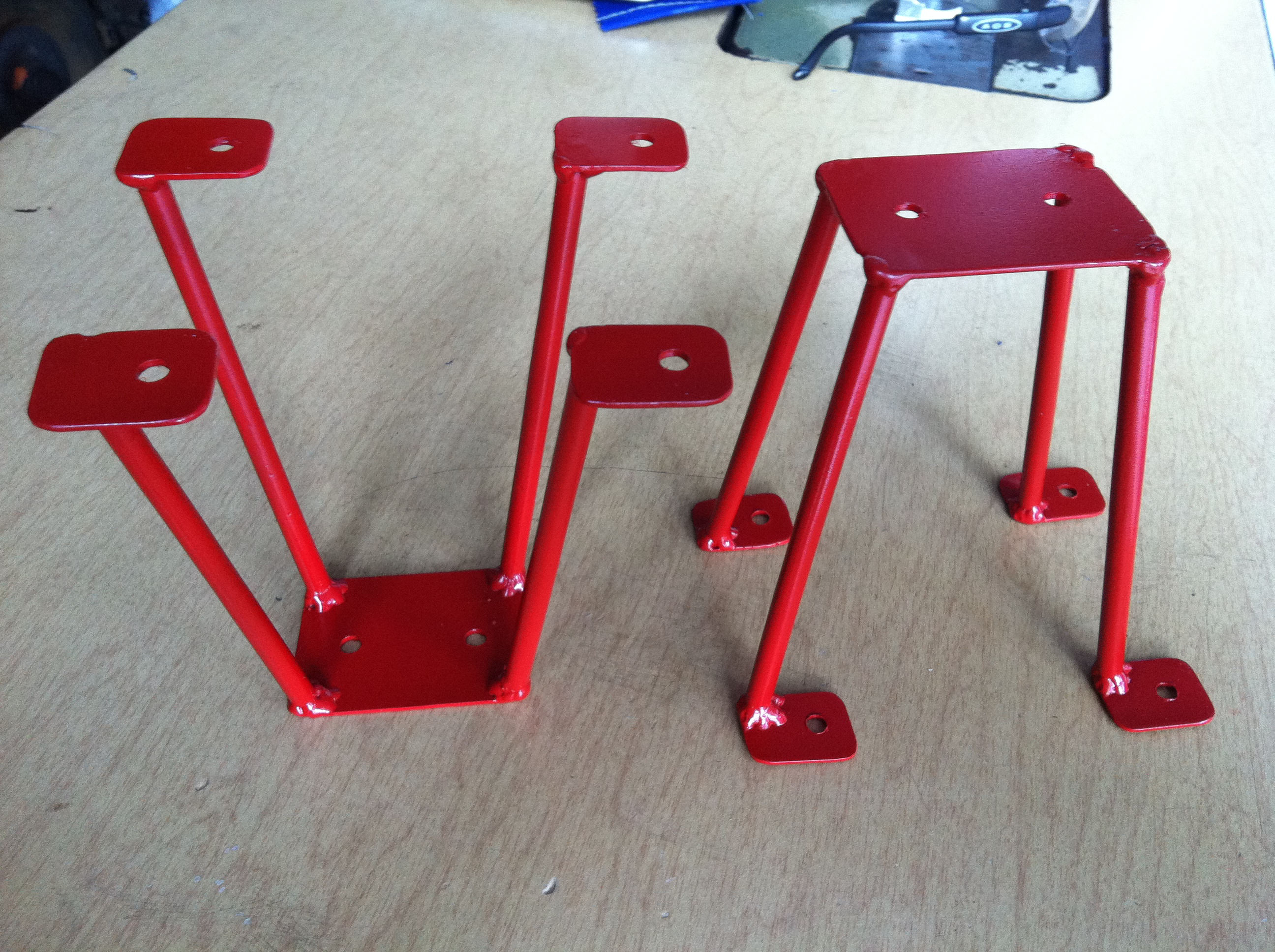 Flying Scot Underseat Jib Sheeting Brackets