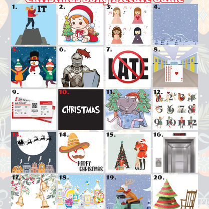 Christmas Song Picture Game