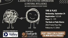 Flyer for CAAMP, Ball Janik, and Valley Bank HR Class