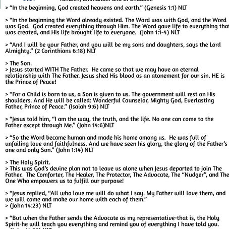 God in Three Persons by Lisa