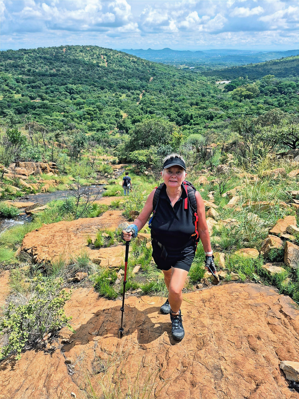 Estie - resident hiking oracle, part weather witch, part human GPS