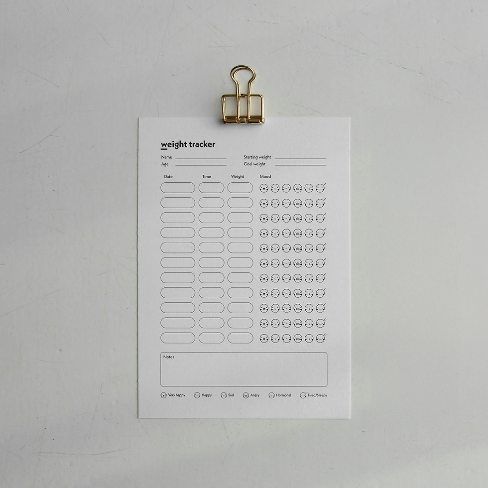 Thumbnail: Printable Pet Weight Tracker