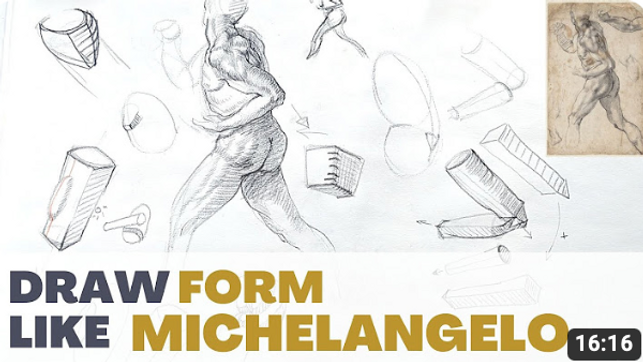 Draw Form Like Michelangelo