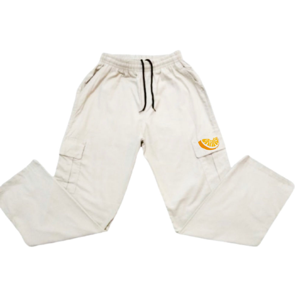 Calça Cargo Branca
