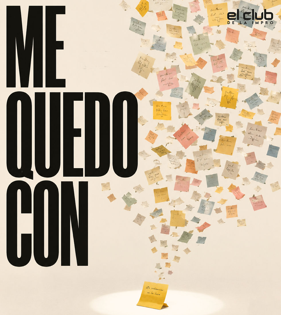 ME QUEDO CON...