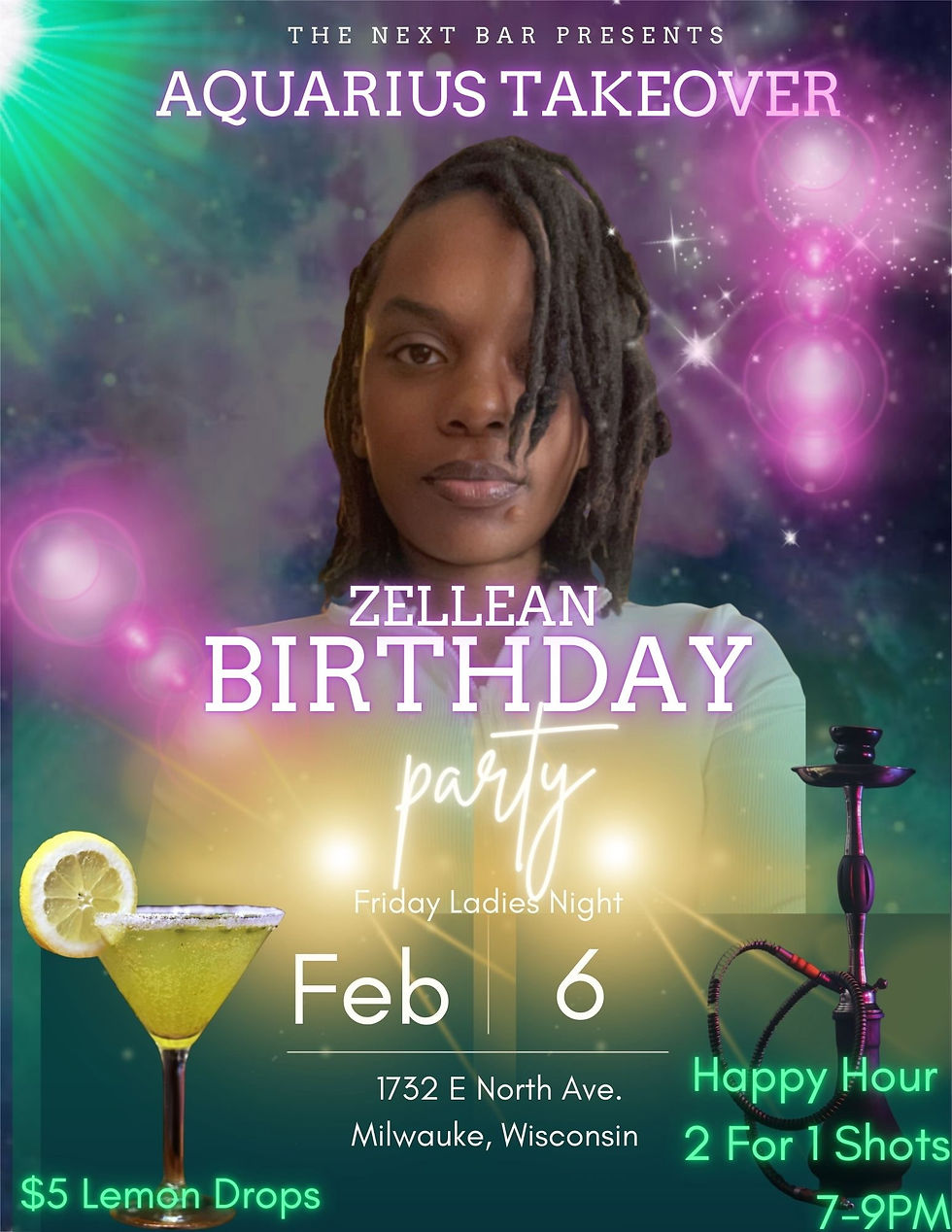 Zellean’s Birthday Party 🥳👑♒️