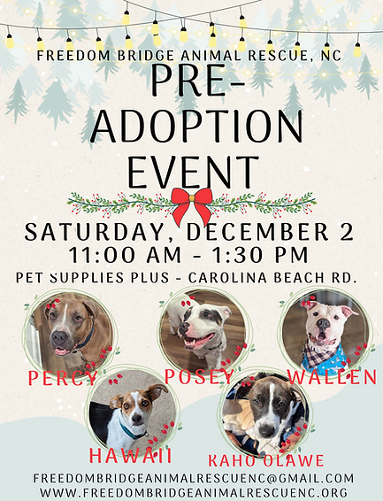 Pet Supplies Plus Dec 2 Event