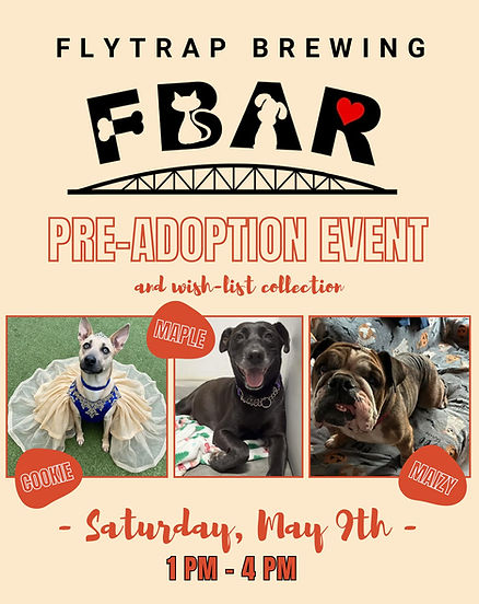 FBAR May 9 Flytrap Brewing