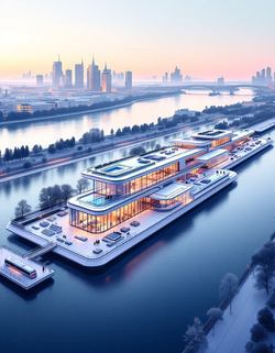 Technopark Floating Complex Innovative Floating Multifunctional Complex
