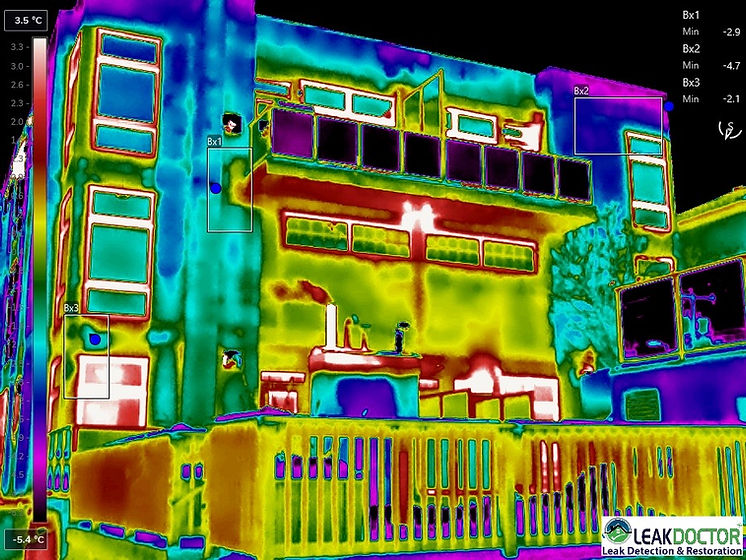 Leak Doctor Infrared Condo inspection