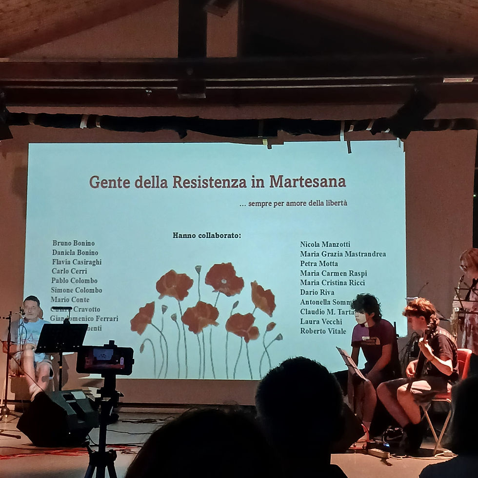 Gente della Resistenza in Martesana