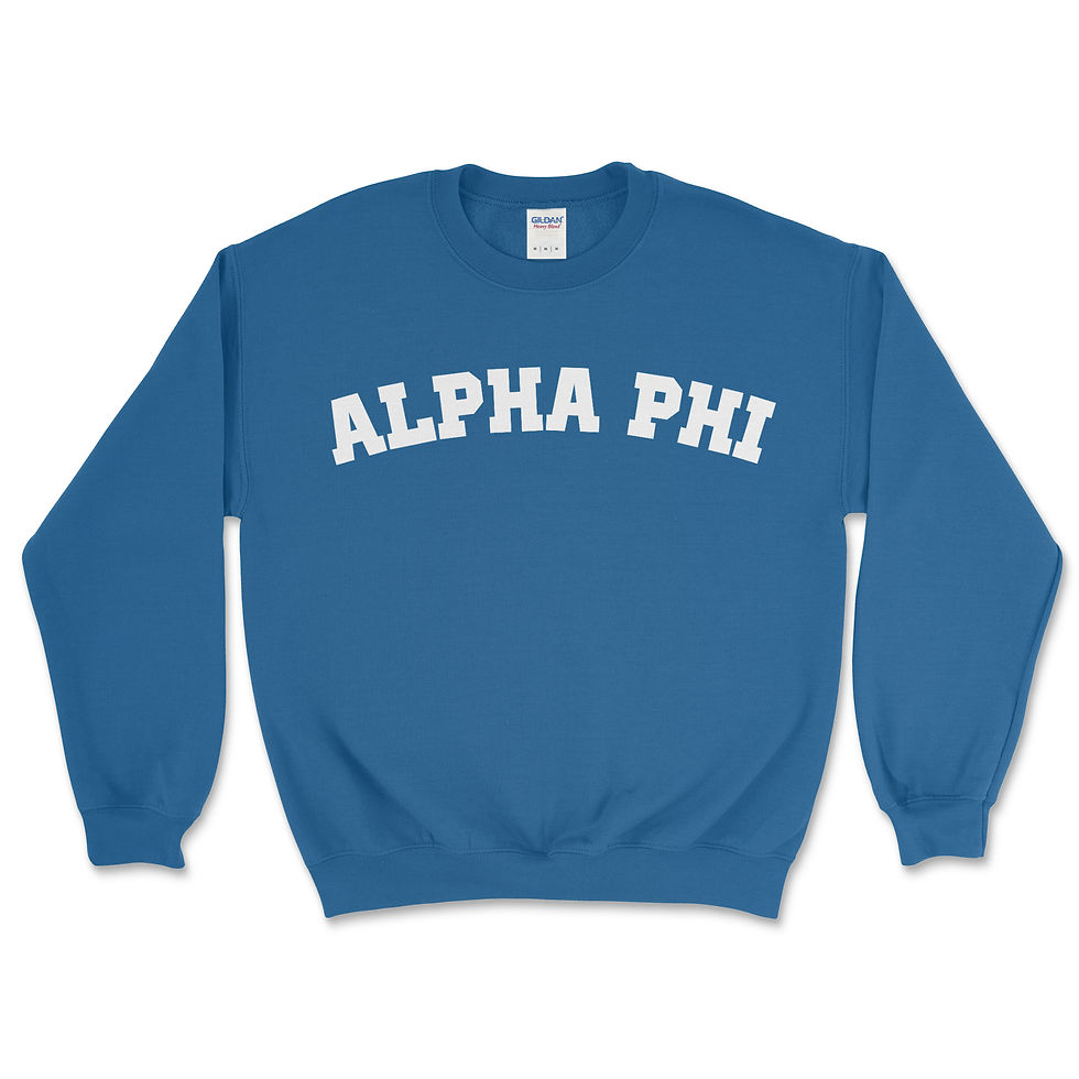 Thumbnail: Alpha Phi Basic Crewneck